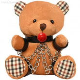 Gagged Teddy Bear Plush-French Quarter Lingerie